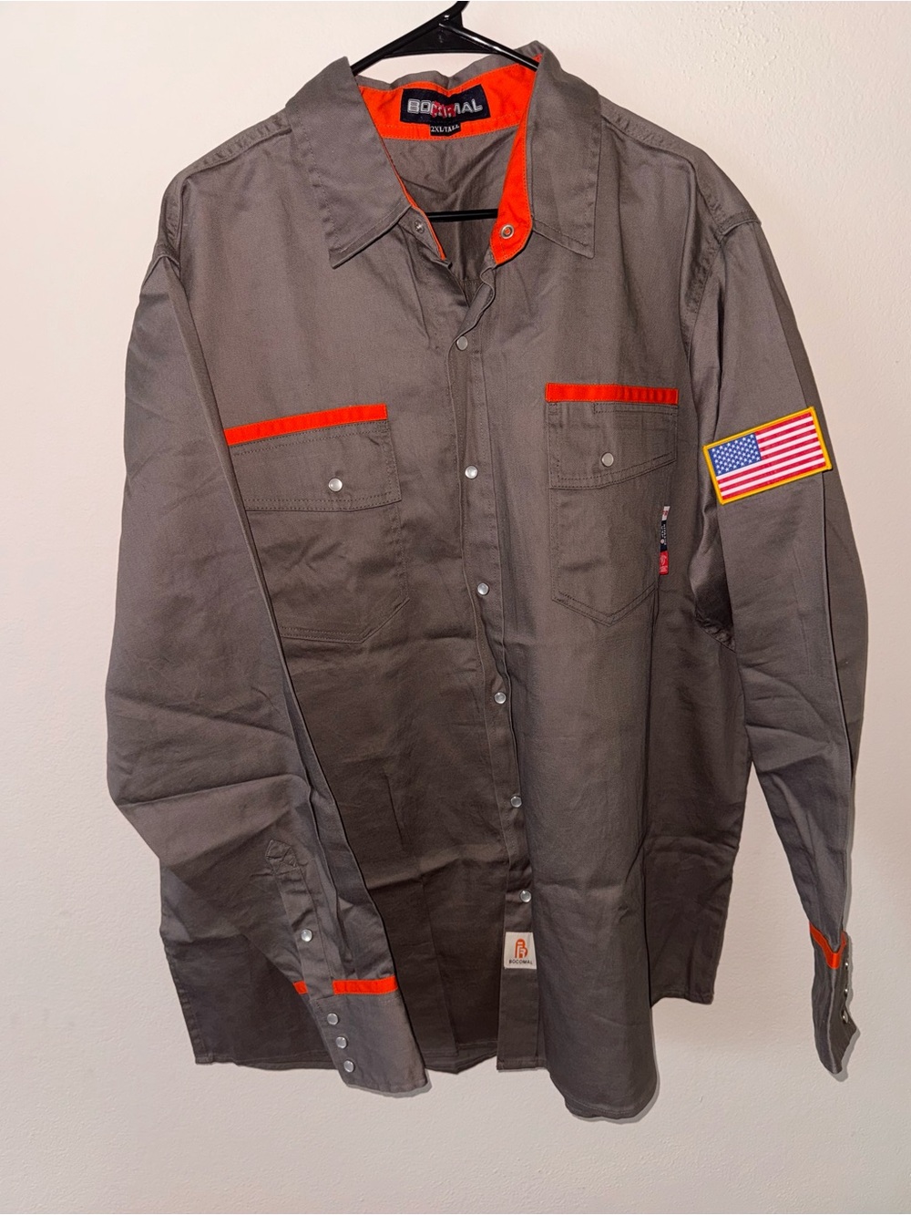 Men's Bocomal FR Button-Down Work Shirt